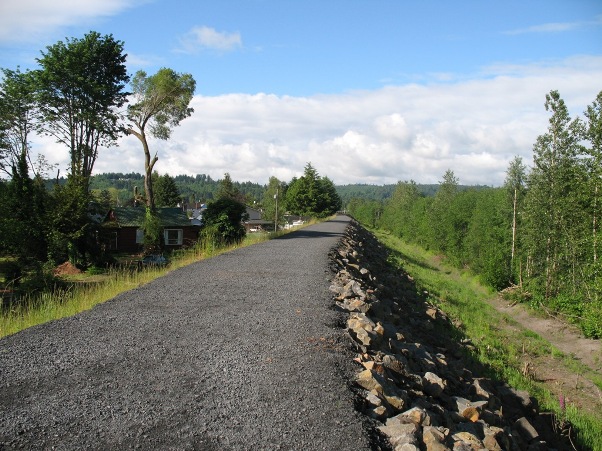 Castle Rock levee