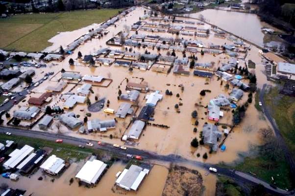 Cowlitz flood